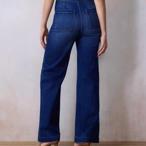 LC Lauren Conrad Blue Flare & Wide Leg Jeans - Picture 2 of 3
